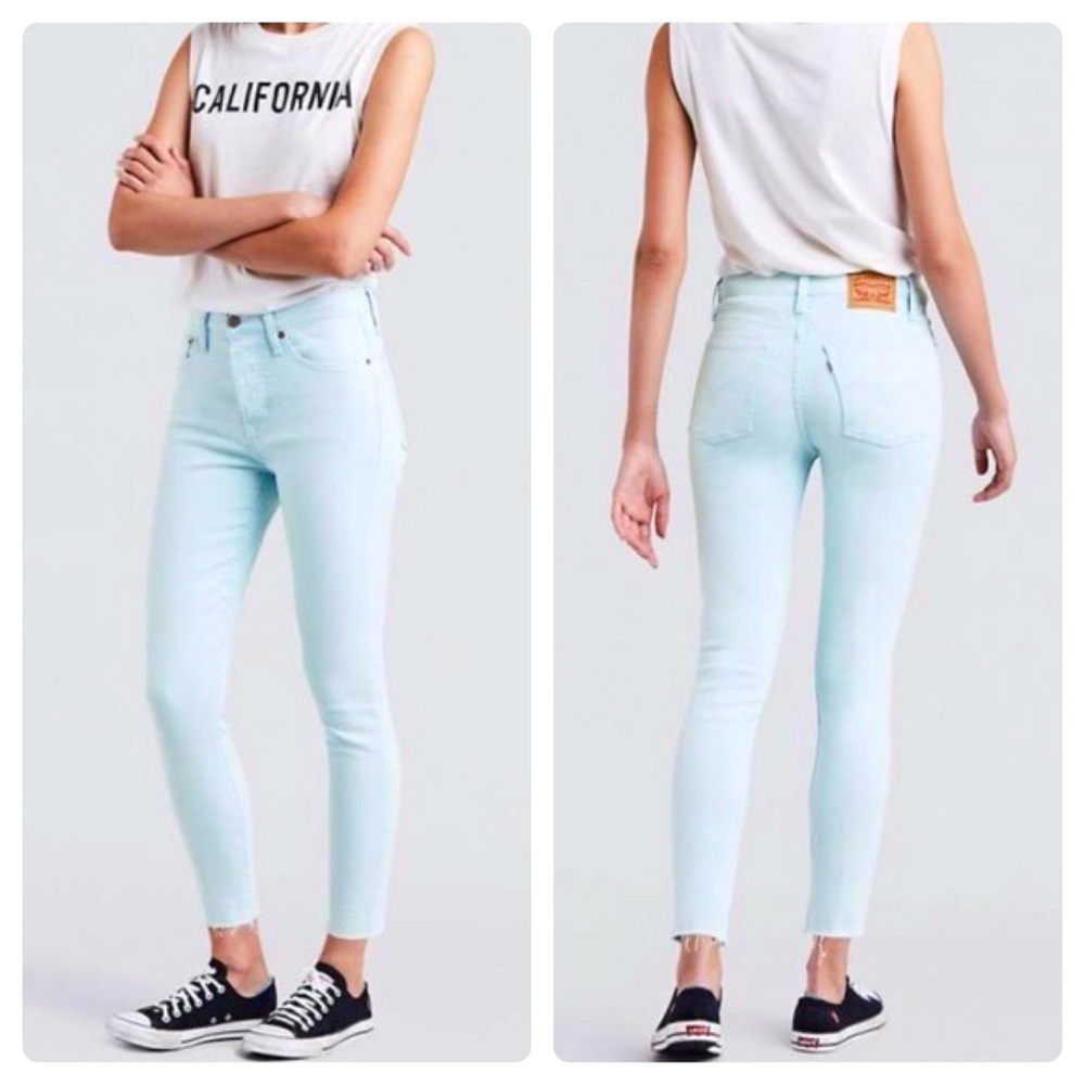 Levi’s Wedgie Skinny Fit Jeans stonewashed ice